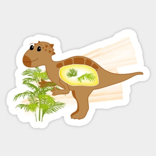 pachycephalosaurus Sticker